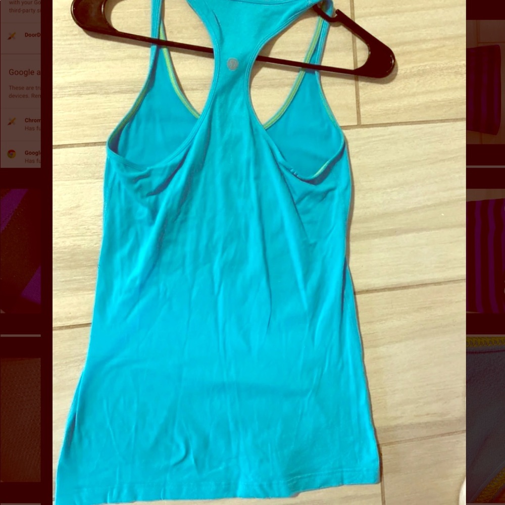 LULULEMON athletics blue tank